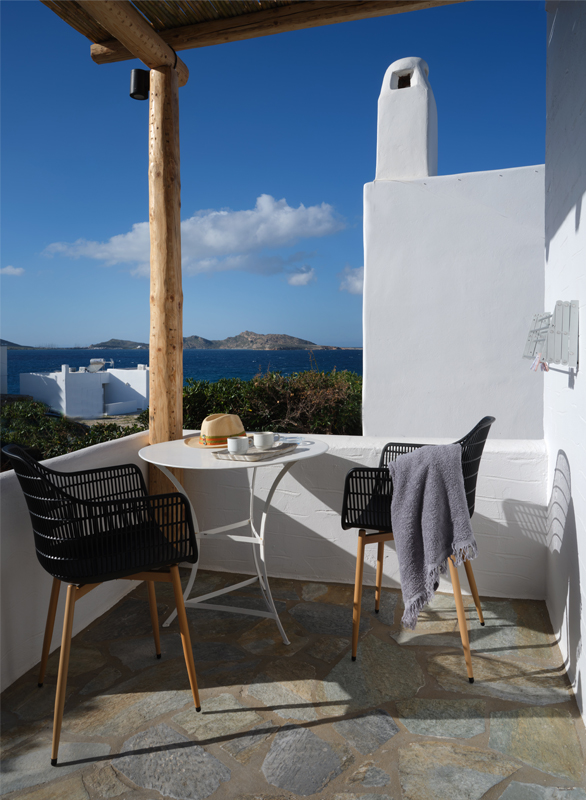 Deluxe Δίκλινο Δωμάτιο με θέα στη θάλασσα